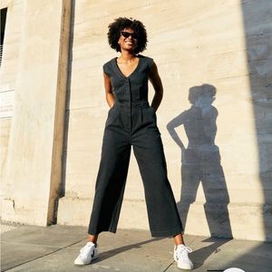 NWT Duer Jumpsuit in Aged Black